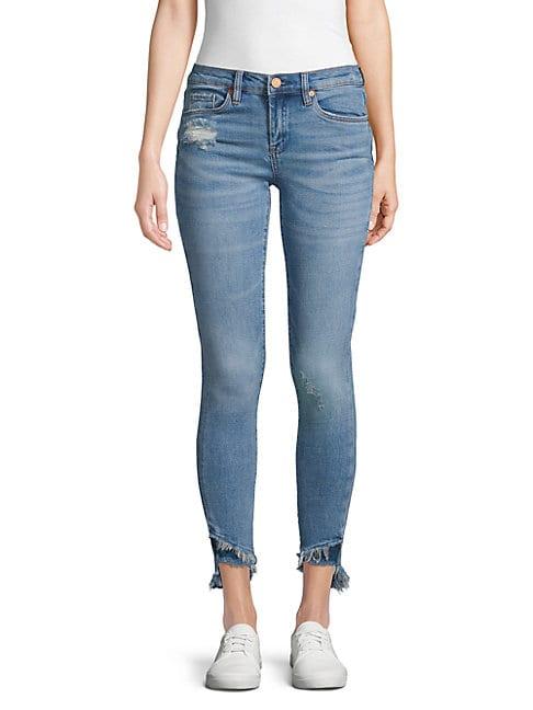 Blank Nyc Step-hem Cropped Skinny Jeans