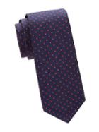 Saks Fifth Avenue Made In Italy Graphic Silk Tie