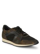 Burberry Camouflage Lace-up Sneakers