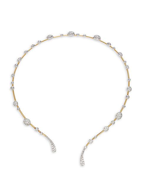 Hueb Oceanum 18k Two-tone Gold & Diamond Necklace