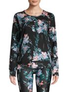 Marc New York Performance Floral Cotton Top