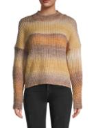 Rd Style Long-sleeve Rib-knit Sweater