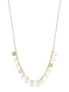 Sphera Milano Goldplated Disk Charm Necklace