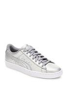 Puma Basket Holographic Leather Sneakers