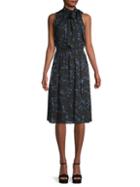 Donna Karan Sleeveless Print Dress