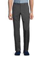 Hugo Flat Front Wool Trousers
