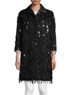 Marc Jacobs Embellished Three-button Coat