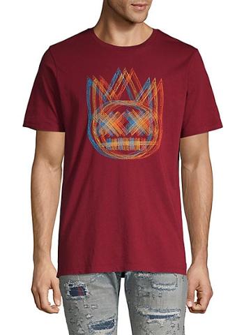 Cult Of Individuality Tri-color Embroidery Graphic T-shirt