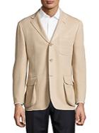 Hickey Freeman Silk-blend Textured Jacket