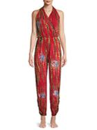 Saks Fifth Avenue Off 5th Patterned Cover-up Jumpsuit