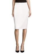 St. John Collection Knitted Pencil Skirt