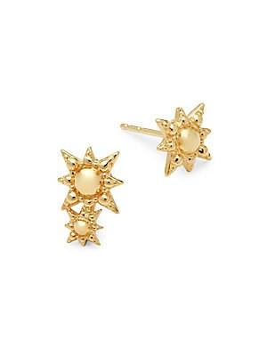 Rivka Friedman 18k Gold Stud Earrings