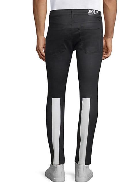 Hugo Astian Skinny Contrast Stripe Jeans