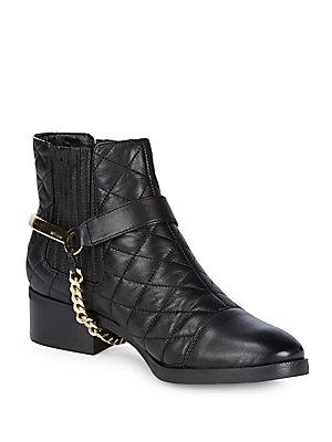 Karl Lagerfeld Marisol Leather Booties