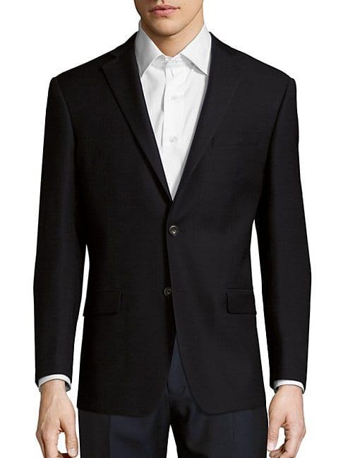 Michael Kors Collection Solid Wool Jacket