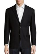 Michael Kors Collection Solid Wool Jacket