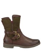 Ugg Australia Simmens Leather & Felt Shearling-lined Boots
