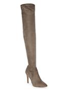 Joie Point Toe Suede Over-the-knee Boots