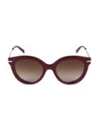 Max Mara Mm Needle Vi 50mm Cat Eye Sunglasses