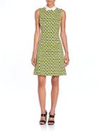 Michael Kors Collection Geo-print A-line Dress
