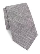 Saks Fifth Avenue Textured Cotton Tie