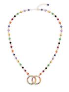 Gabi Rielle Love Knot Station Pendant Necklace