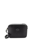Versace Medusa Emblem Leather Shoulder Bag