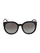 Burberry 54mm Round Cat Eye Sunglasses
