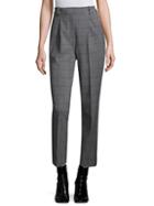 Rebecca Taylor Checked Pleated Pants