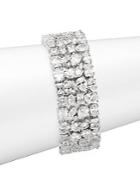 Saks Fifth Avenue Crystal Cuff Bracelet