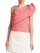 Carven Ruffle-trimmed Top