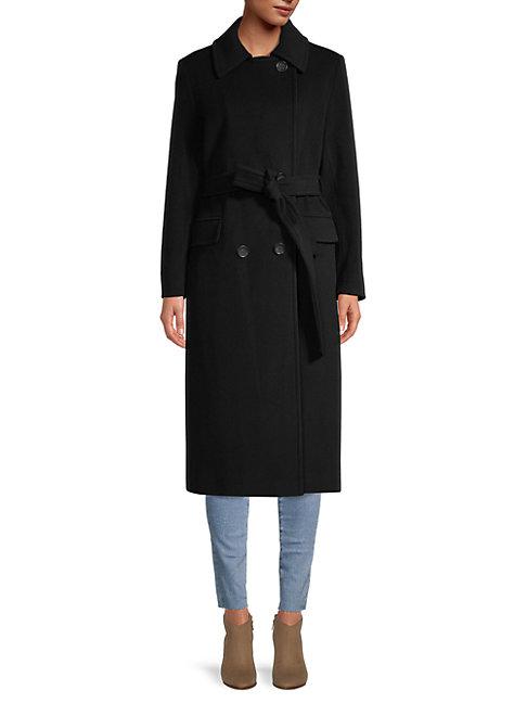 Cinzia Rocca Icons Wool-blend Wrap Coat