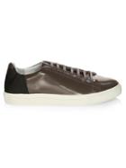 Belstaff Camouflage Low-top Leather Sneakers