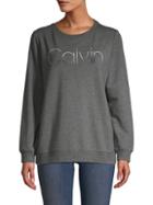 Calvin Klein Logo Cotton-blend Sweatshirt
