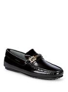 Tod's Square Toe Leather Loafers