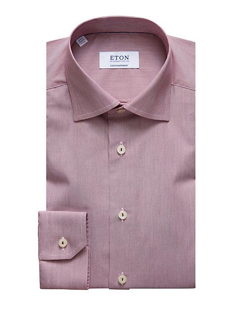 Eton Contemporary-fit Stripe Button-down Shirt
