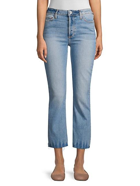 Paige Jeans Colette Flared Cropped Jeans