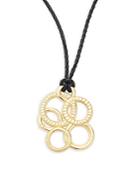 Estate Jewelry Collection Seidengang Diamond & 18k Yellow Gold Necklace