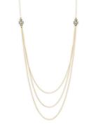 Freida Rothman Clover Cascade Multi-strand Necklace