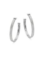 Roberto Coin Silver Hoop Earrings