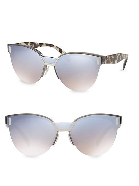 Prada Mirrored Injected Sunglasses