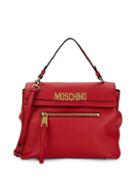 Moschino Couture Logo Leather Crossbody Bag