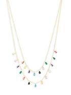 Mary Louise Designs Semi-precious Stone Multi-strand Necklace