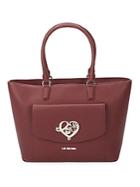 Love Moschino Faux Leather Tote Bag