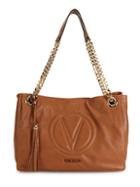 Valentino By Mario Valentino Verra Sauvage Quilted Logo Leather Tote