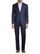 Canali Regular-fit Striped Wool Suit