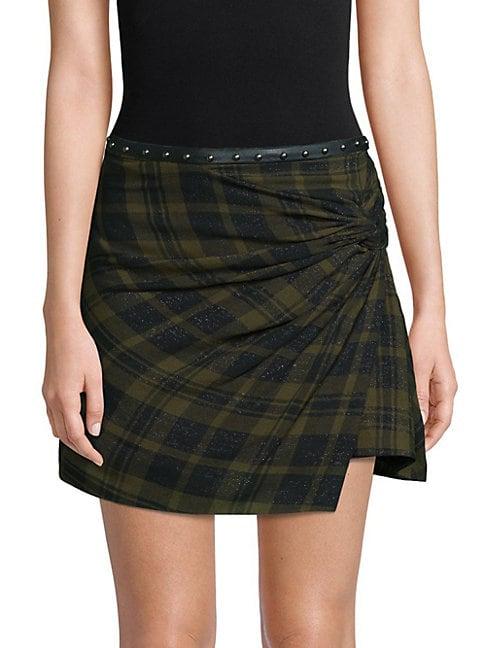 Ramy Brook Dana Wool-blend Mini Skirt