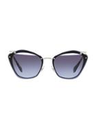 Miu Miu 64mm Cutout Browline Sunglasses