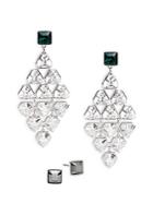 Swarovski Bright Crystal Drop Earrings