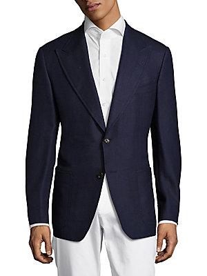 Tom Ford Slim-fit Textured Peak-lapel Jacket